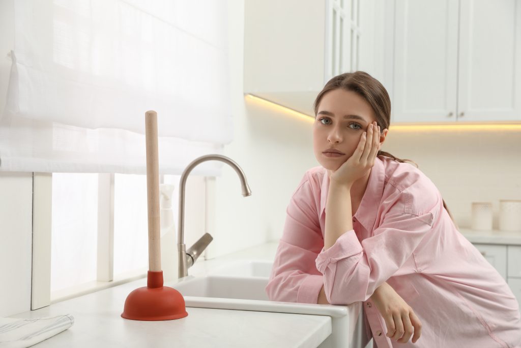 Dealing with a clogged sink issue