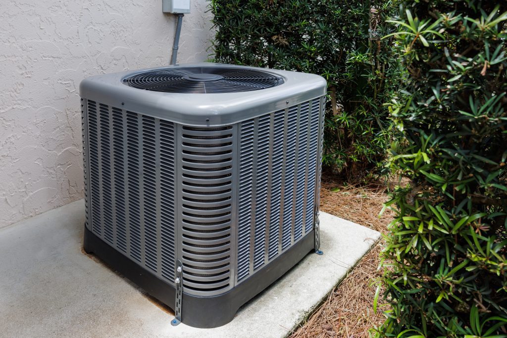 how to landscape around your AC unit