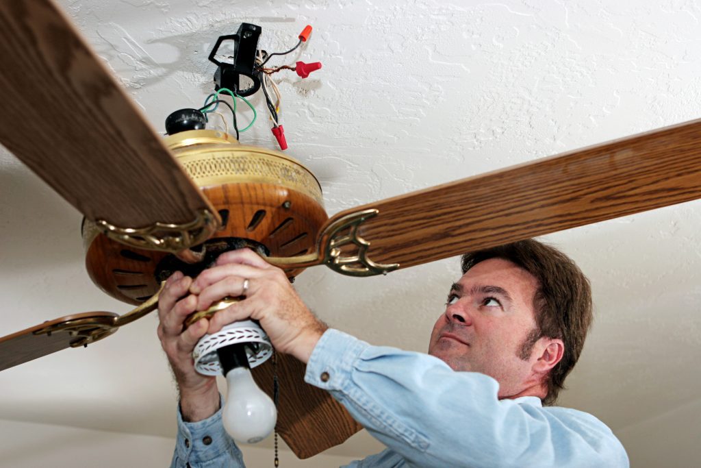 How Difficult Is It To Install a Ceiling Fan?