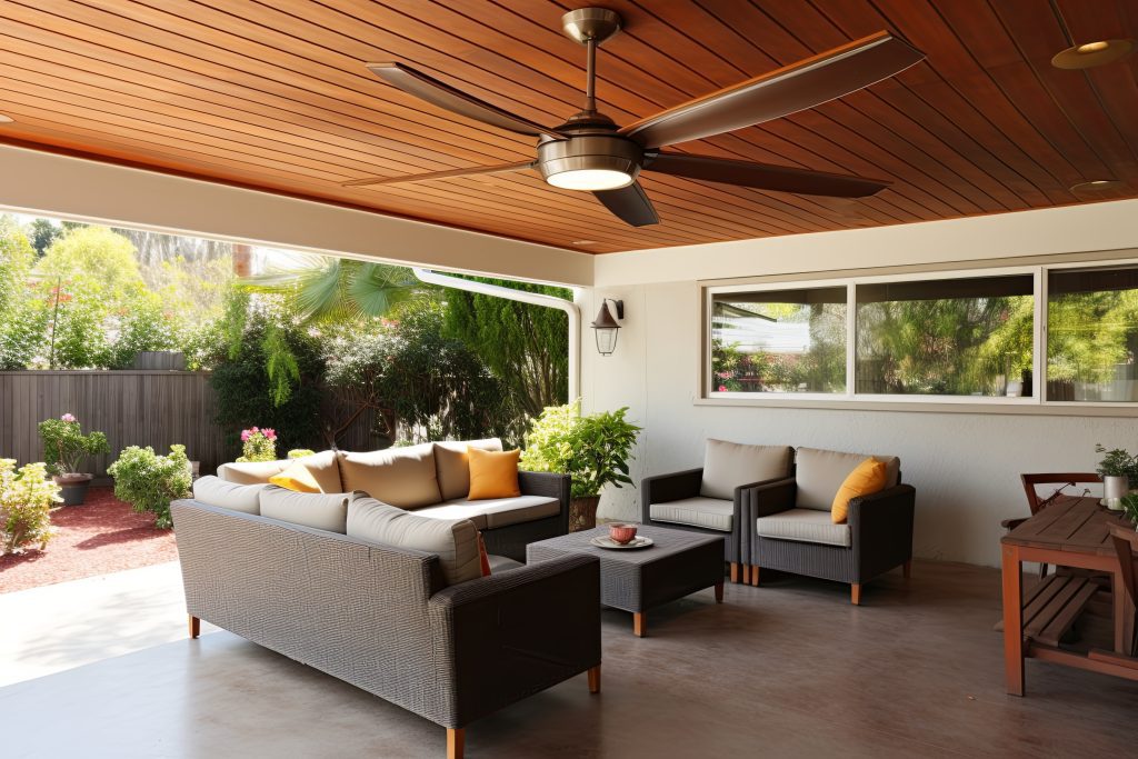 can any ceiling fan be installed outdoors